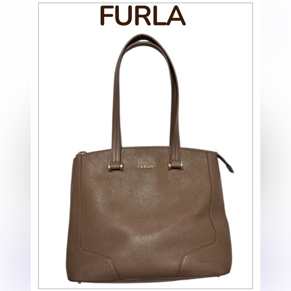 Furla Handbags - FURLA Luxury Pebbled Leather | Shoulder Bag
